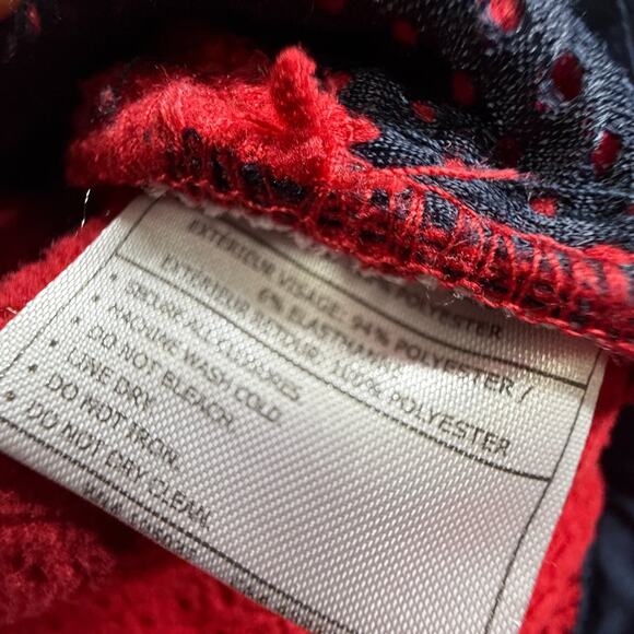 Ariat Women's M Softshell Jacket NCEA Championship Navy Red Equestrian Zip - Picture 7 of 9